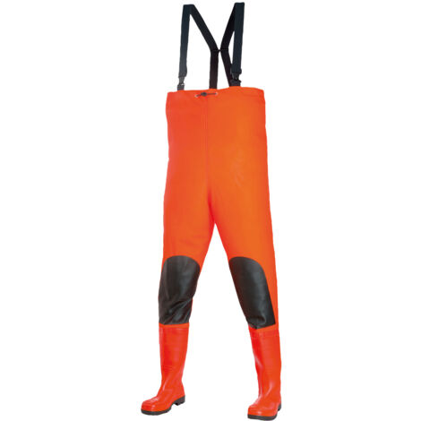 Gr .42 S5 WATHOSE ORANGE  S5-CHEST-WADERS NORWAY