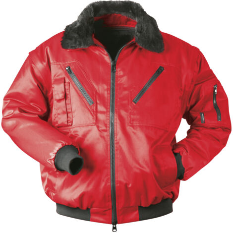 Gr .4XL (70/72) DRAMMEN PILOTJACKE rot DRAMMEN PILOT JACKET