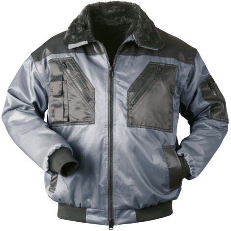 Gr .4XL (70/72) TROMSOE PILOTJACKE grau TROMSOE PILOT JACKET