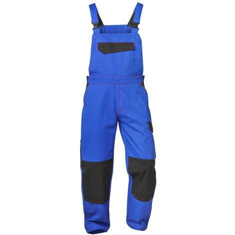 Gr .64 ANDERLECHT TWILL-LATZHOSE blau ANDERLECHT TWILL BIB TROUSERS