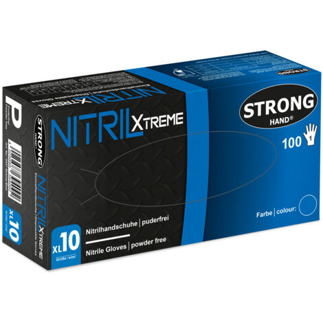 Gr .7 (S) XTREME BLUE STRONGHAND HANDSCHUHE blau XTREME BLUE STRONGHAND® NIT