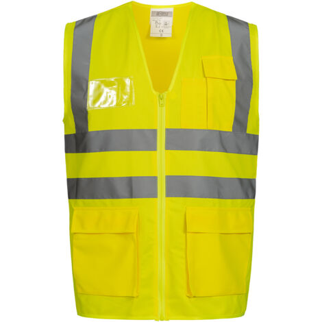 Gr .7XL (82/84) ALBIN WARNSCHUTZWESTE GELB gelb ALBIN HIGH VISIBILITY VEST Y