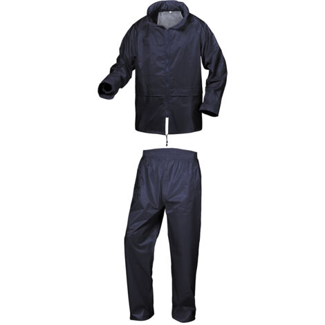 Gr .L (54/56) HORSENS REGENSET blau HORSENS RAIN SET WITHJACKET AND TROUSERS