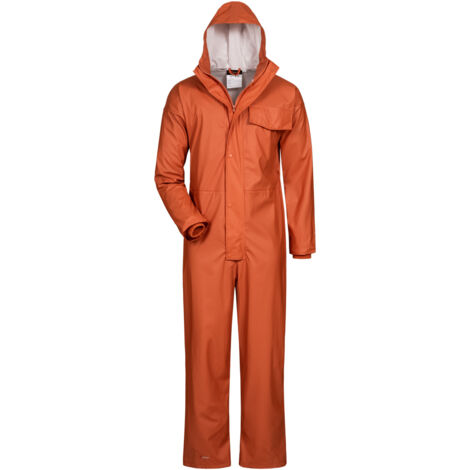 Gr .M (50/52) CAROLINENSIEL PU-STRETCH-OVERALL ORANGE orange CAROLINENSIEL P