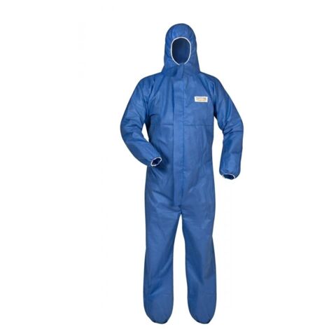 Gr .M (50/52) HEKLA SCHUTZANZUG blau HEKLA PROTECTIVE SUIT
