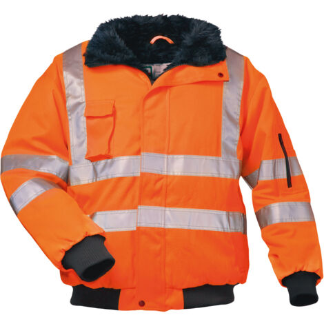 Gr .S (46/48) GUSTAV WS - PILOTJACKE ORANGE orange GUSTAV HIGH VIS PILOT JAC