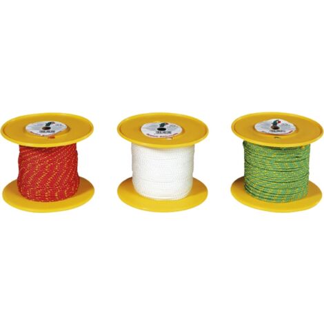 Gr .weiß UNIVERSAL-MAURERSCHNUR  3,0 MM weiß POLYPROPYLENE bricklayer cord