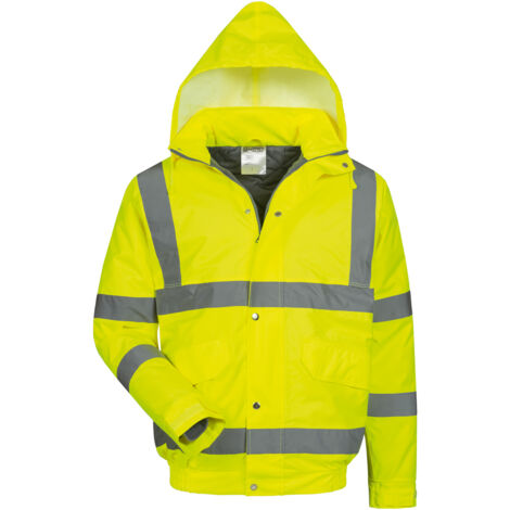 Gr .XL (58/60) MARTIN WARNSCHUTZ PILOTJACKE GELB gelb MARTIN HIGH VIS PILOT