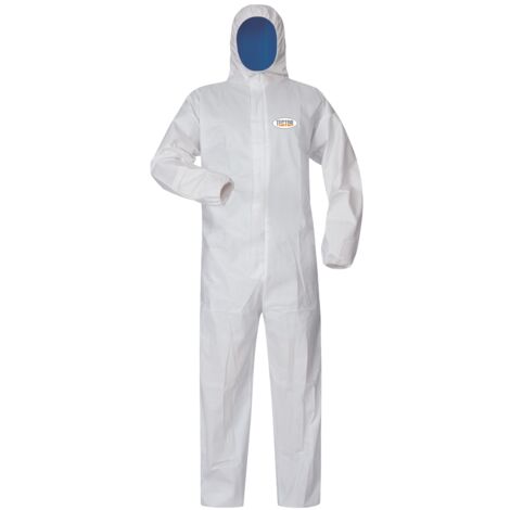 Gr .XL (58/60) SPANDAU  SCHUTZANZUG weiß SPANDAU  PROTECTIVE OVERALL, WHITE