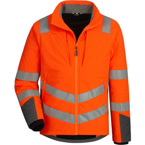 Gr .XS (42/44) BECHTOL WARNSCHUTZ STEPPJACKE orange BECHTOL HIGH VISIBILITY