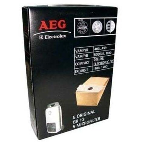 GR13 SACHET DE SACS ASPIRATEUR POUR ASPIRATEUR A.E.G