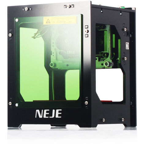 Grabador láser de 3000mW, Mini máquina de grabado AI inteligente de 445nm compatible con operación fuera de línea, máquina de tallado de impresión DIY para Windows EU