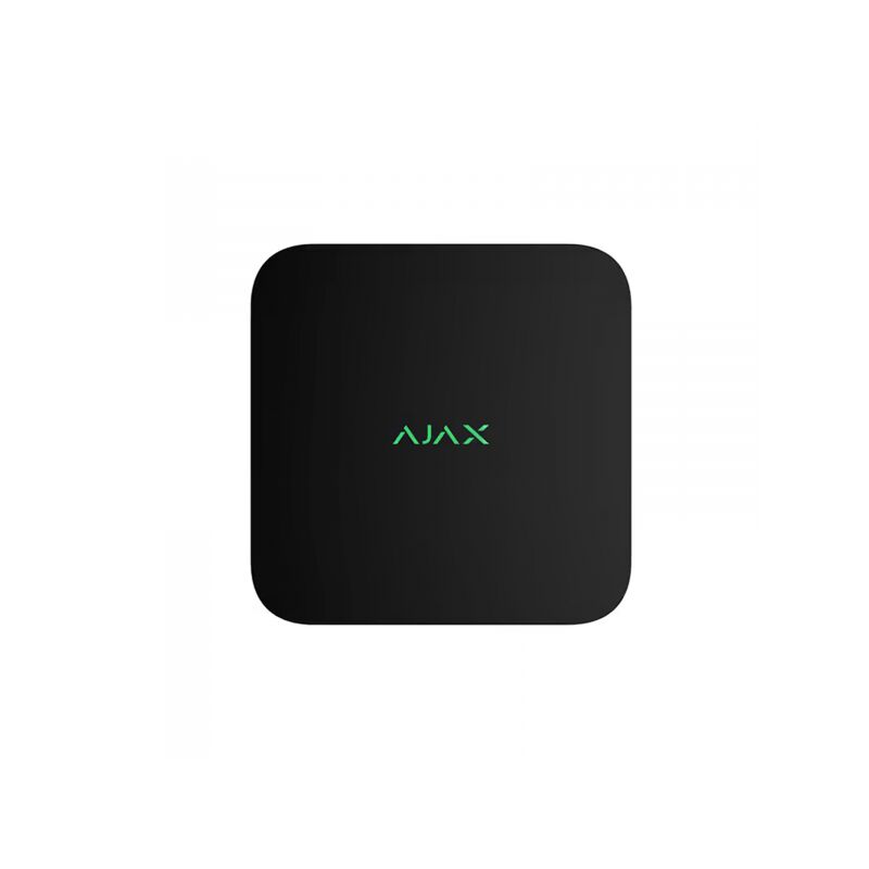 Enregistreur vidéo Ajax nvr ip 8 canaux asp 4K uhd onvif pour caméras de base 70938.122.BL