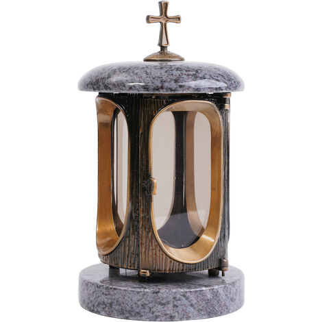 Grablampe mit Kreuz Gold Orion