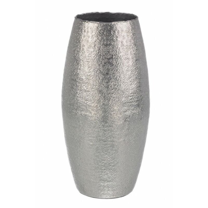Gracieux vase décoratif bombé en argent Cod.0183688