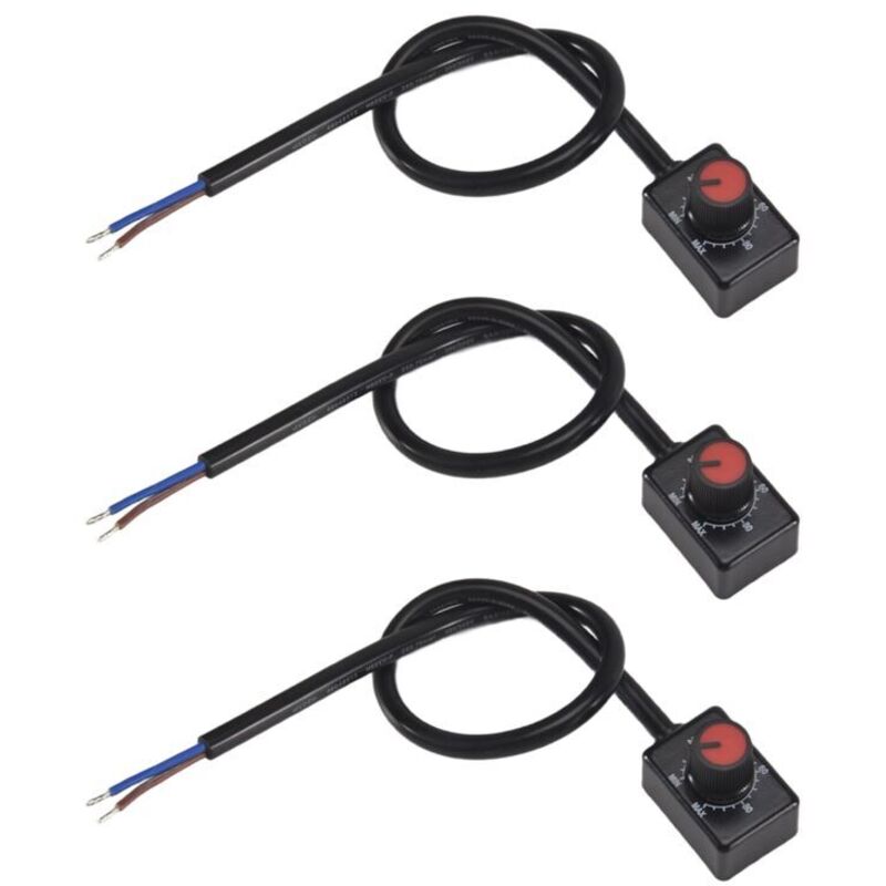 Gradateur LED PWM Passif Bouton DC 0-10V pour Variateur d'Intensité Lumineuse 3 Pièces