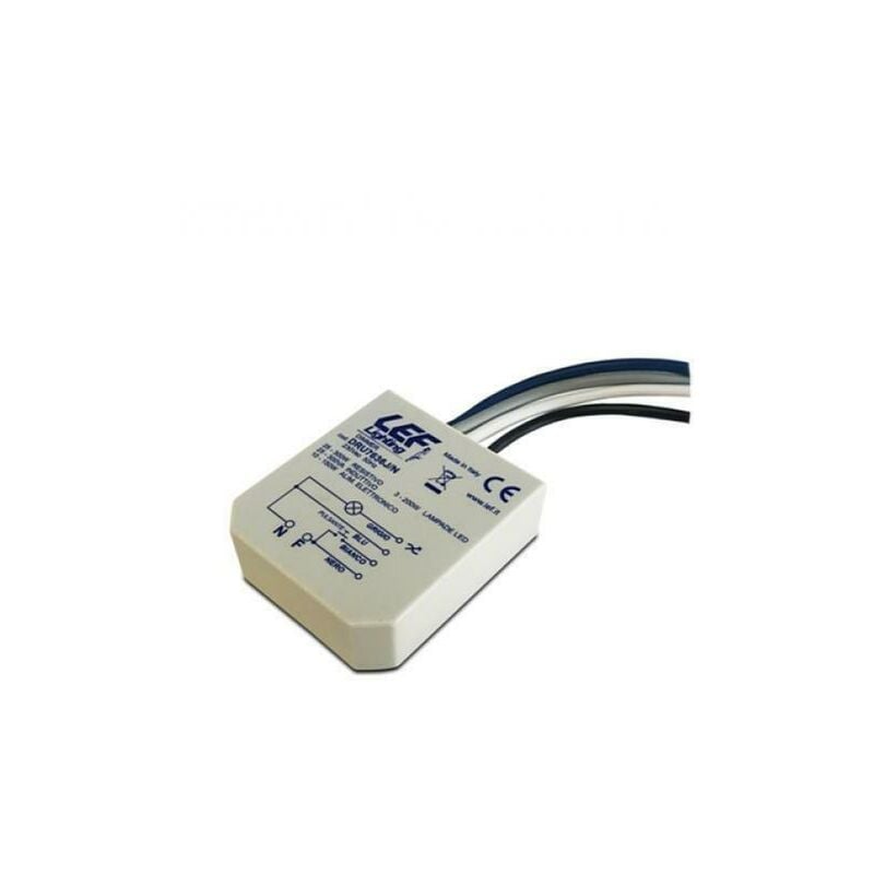 LEF - Gradateur universel pour le re'glage de la coupure de phase igbt et triac commande' par le bouton dru7636j/n