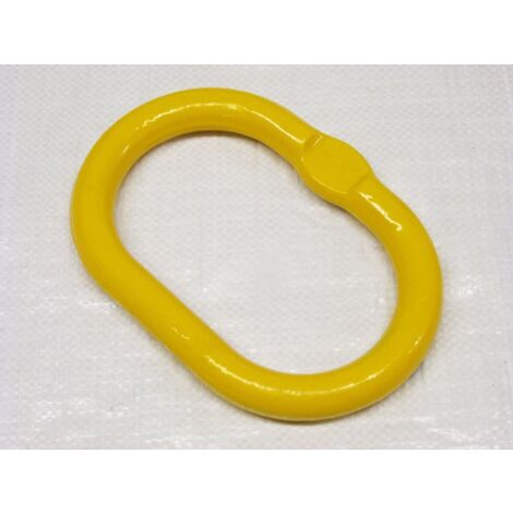 Grade 8 Master Link Ring with Flat Welded 25MM (G80 11.5 Ton Chain Sling Lifting Component)