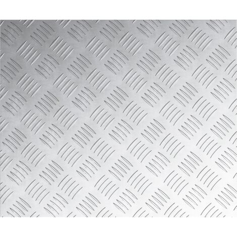Gradini per Scale 4 pcs Argento 60 x 50 cm Alluminio vidaXL