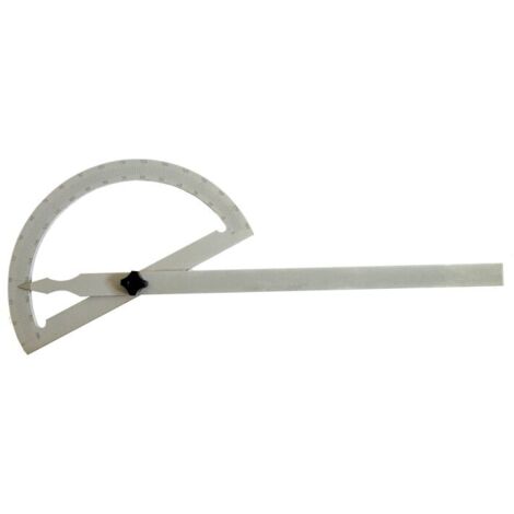 Gradmesser 0-180 Grad Bogen 120 mm Schiene 150 mm