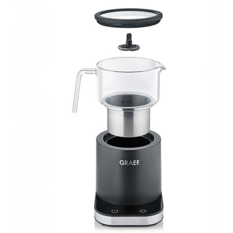 Graef Black Glass Induction Milk Frother MS902