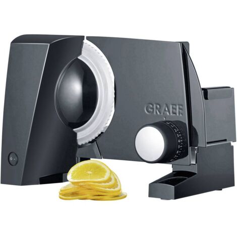 Graef S 10002 Affettatrice Elettrica 170W Nero Alluminio