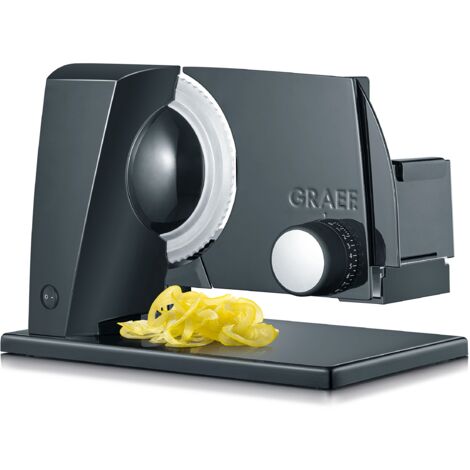 Graef SKS110 Affettatrice, Alluminio, Nero