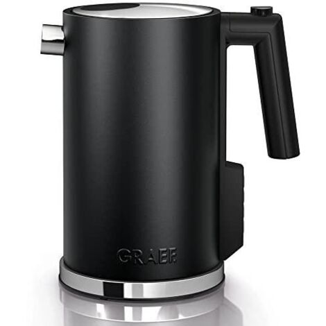 Graef WK 902 bouilloire électrique noir mat 1,2 litre