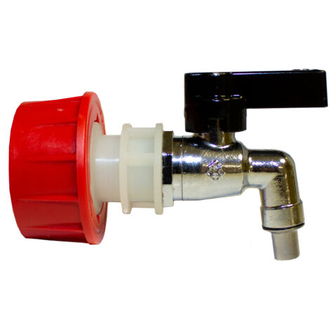 GRAF Messing-Auslaufhahn 1/2'' inkl. Übergangsstück