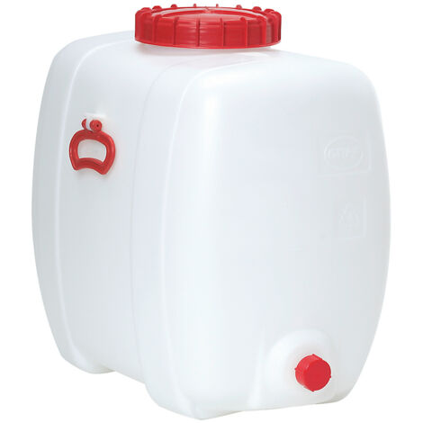 Graf – Réservoir petit format 60 litres en polyéthylène alimentaire – Dimensions 550 x 350 x 500 mm – Résistant aux acides et bases