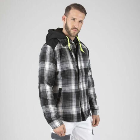 PANTALON DE TRAVAIL HOWARD GRIS ET NOIR - Nine Worths By North Ways