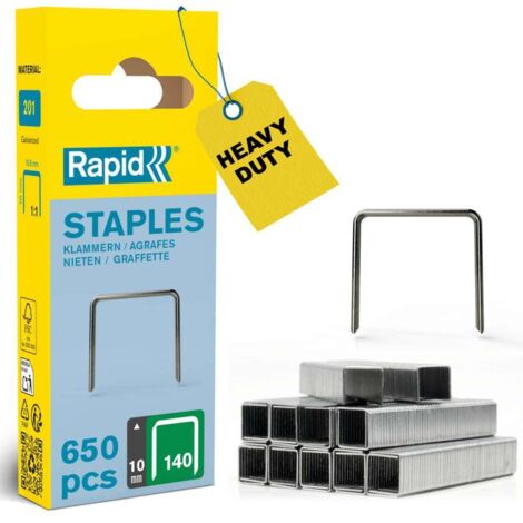 Scatola Punti Per Spillatrice 80/16 - 10.000 Punti Galvanizzati, Per Uso Professionale E Fai Da Te - copertina