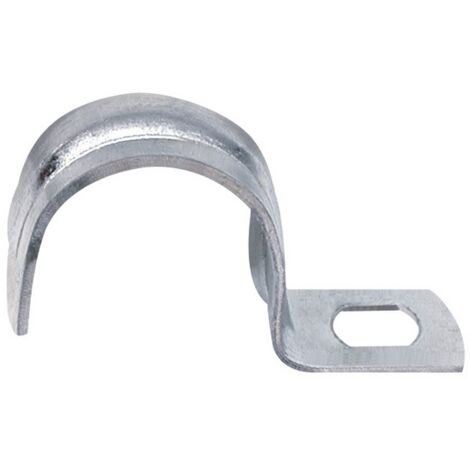 GRAFFE METALLICHE PER TUBI D.22. Prezzo per 1 pezzo.