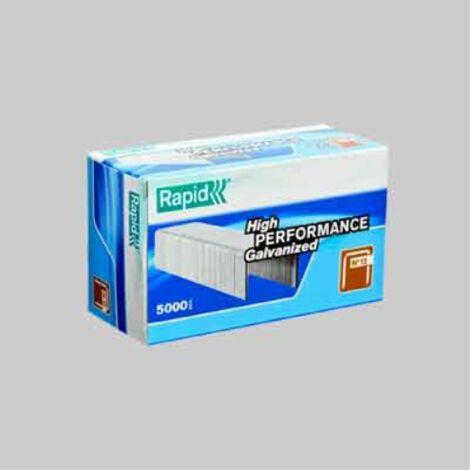 Graffe per cucitrice pneumatica 'ps 141' h. 8 mm - conf. 5000 pezzi RAPID