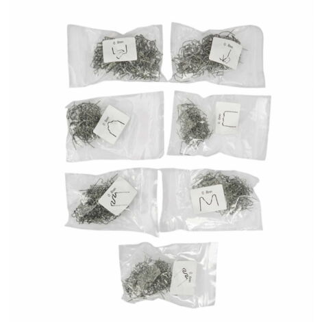 GRAFFE PER SALDATURA IN PLASTICA 800 PZ KD10765