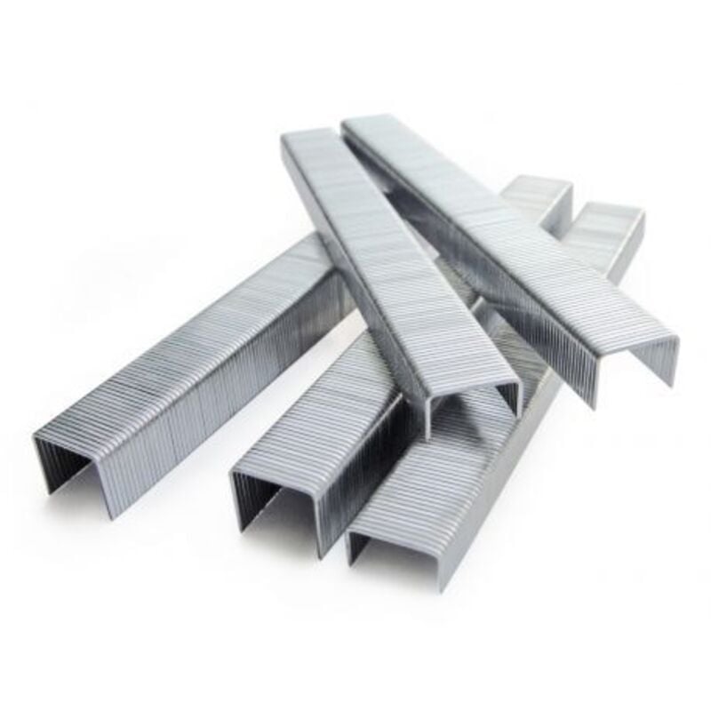 Graffette 80 - 16 mm zincate - Scatola da 10000 - arca - ARA8016G