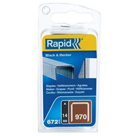 graffette Rapid - n ° 970-14 mm 670 pezzi