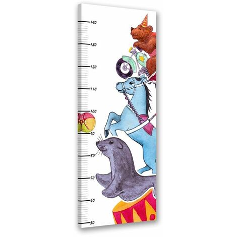 Grafico di Crescita per Bambini, Animali del circo - 40x100