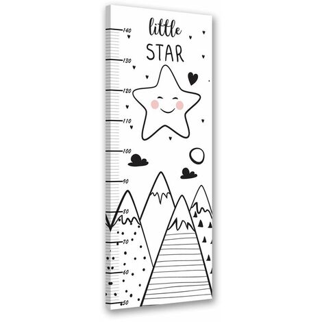 Grafico di Crescita per Bambini, Piccola stella - 40x100