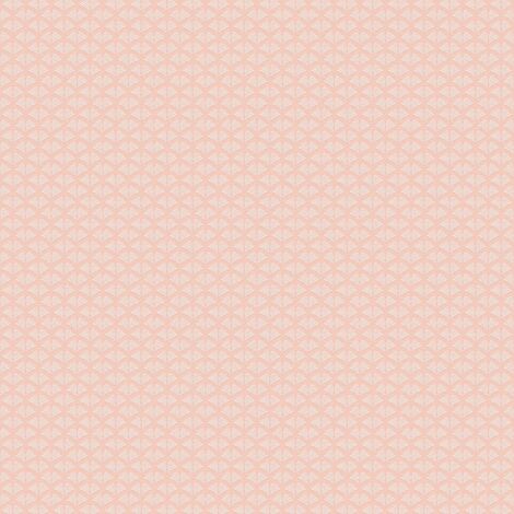 Grafik Tapete Profhome 379586 Vliestapete glatt mit Ornamenten glänzend rosa weiß 5,33 m2
