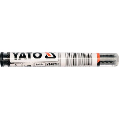 Grafito HB /5 piezas/ YT-69285 YATO