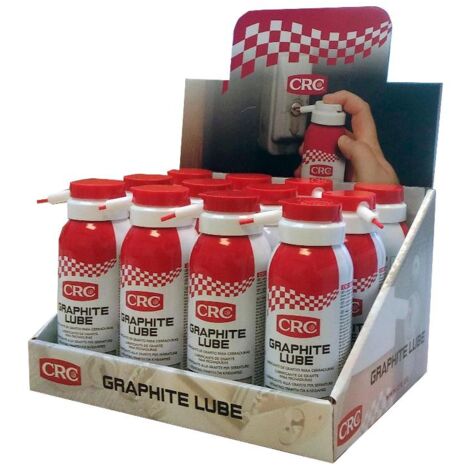 Grafito lubricante aerosol 100ml graphite lube crc 100 ml