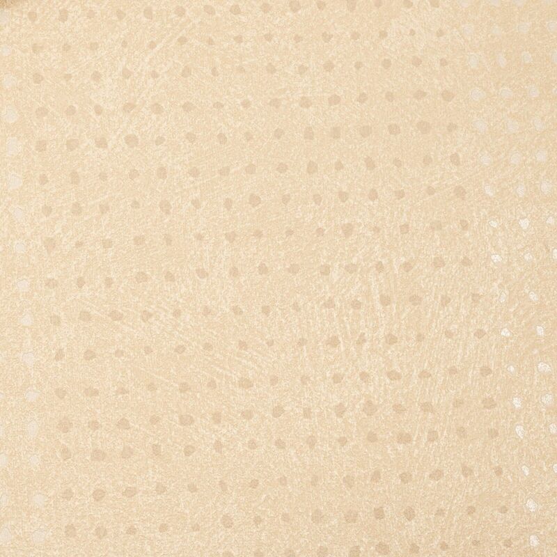 Graham&brown - Domino Dots Neutral Beige Textured Vinyl Wallpaper