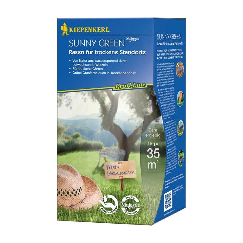 Kiepenkerl - Graine pelouse1 kg Profi-Line Sunny