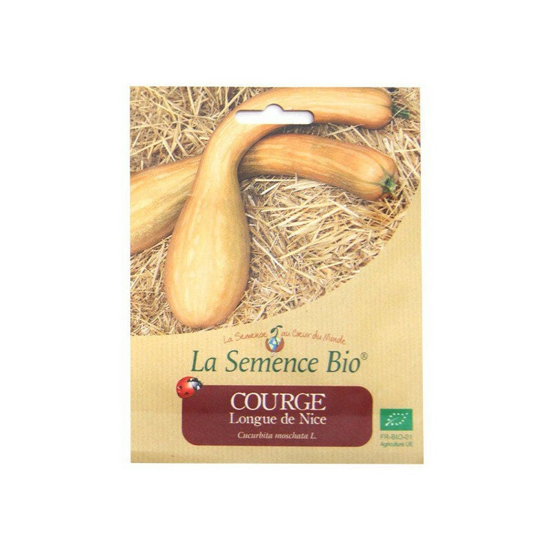 La Semence Bio - Graines Bio - Courge longue de Nice 20gn
