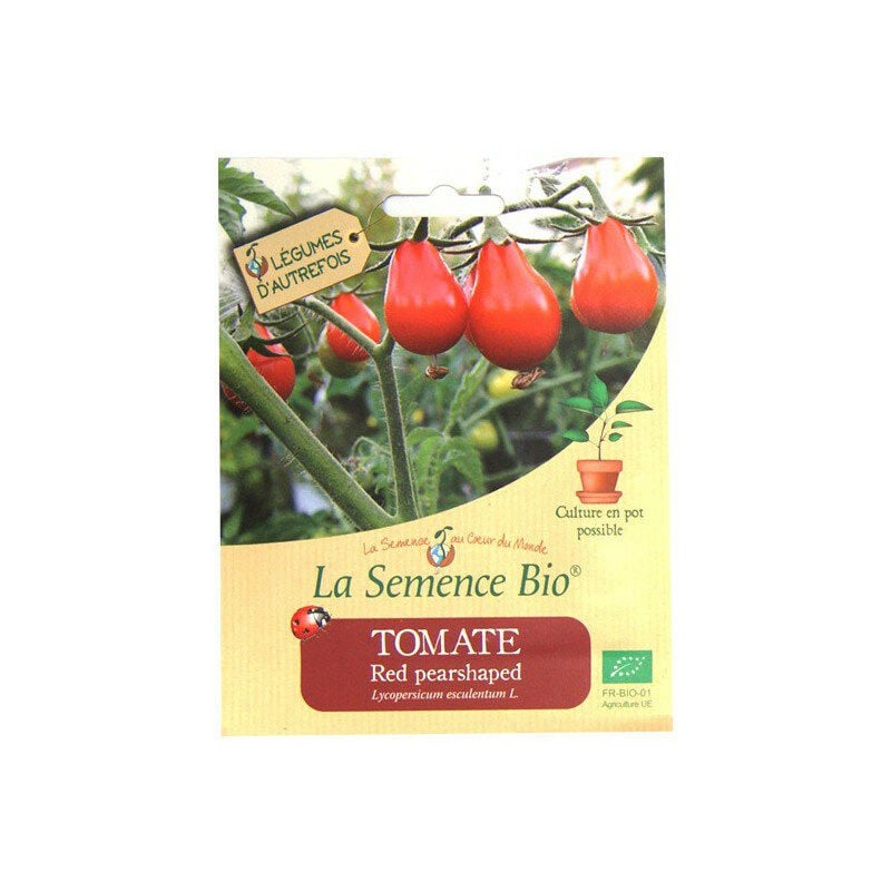Graines Bio - Tomate Red Pearshaped 20gn La Semence Bio