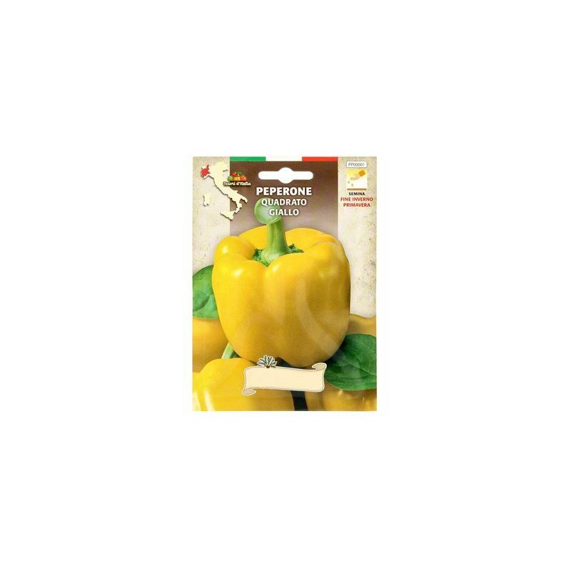 CDS - Graines carrées de poivron jaune (1,5 grammes)