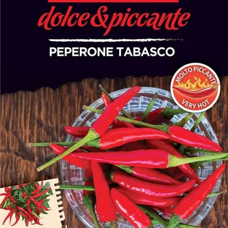 Graines de piment Tabasco dans une enveloppe