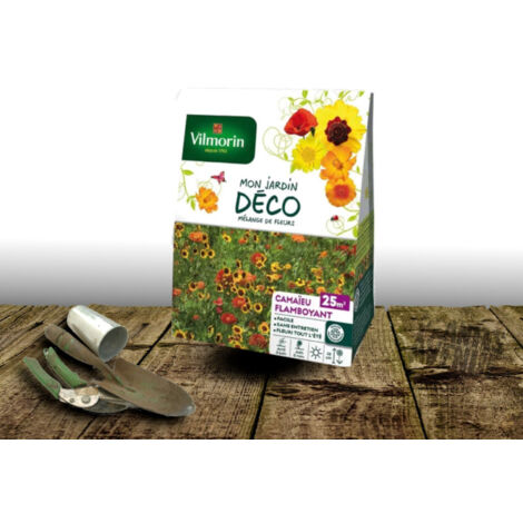 Graines en mélange - Camaïeu Flamboyant - Vilmorin/Sachet 25 m²