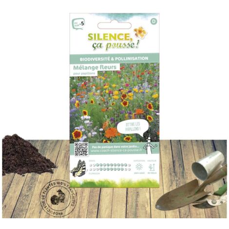 Graines en mélange de fleurs pour papillons | Sachet de 3 gr.